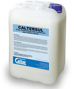 CALTERSUL Cera autobrillante alta resistencia para suelos duros