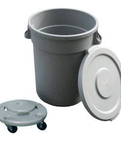 Contenedor Brute 80 l. gris (tapa y base)