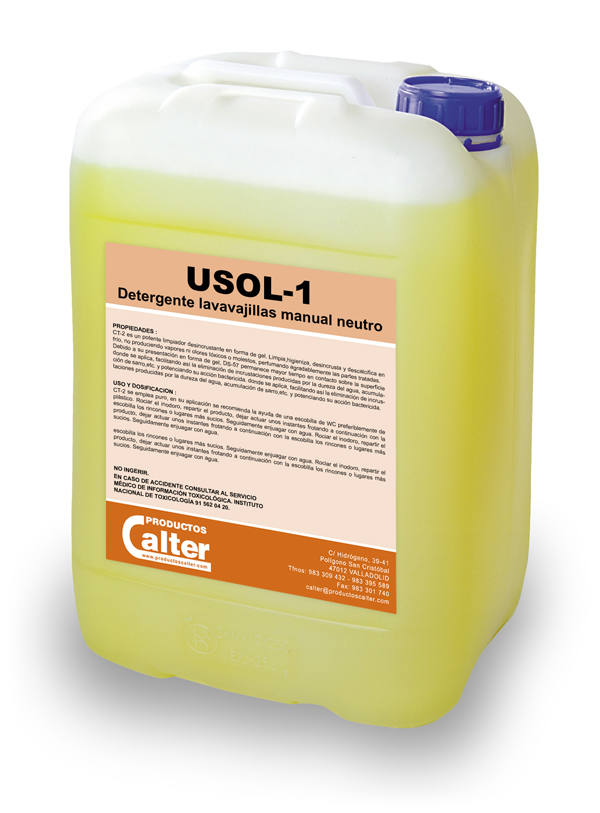 USOL-1 Detergente lavavajillas manual neutro