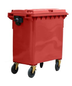 Contenedor 800 l rojo