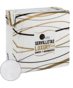 Servilleta 40x40 P&P blanca Procel