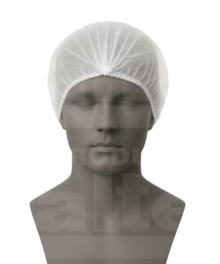 Gorro propileno blanco acordeón